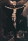 El Greco Christ on the Cross painting